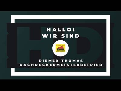 Dachdeckermeisterbetrieb Riemer Thomas